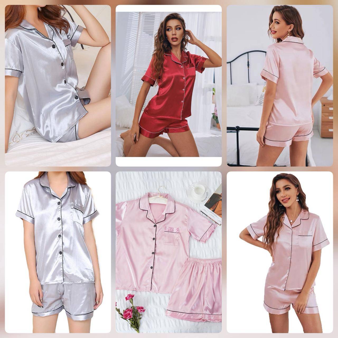 Ladies short sleepwear
