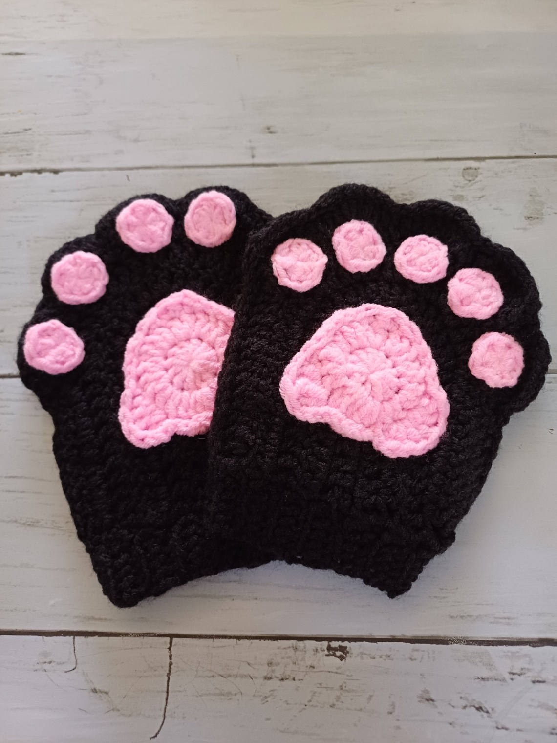 Fingerless Paw Gloves