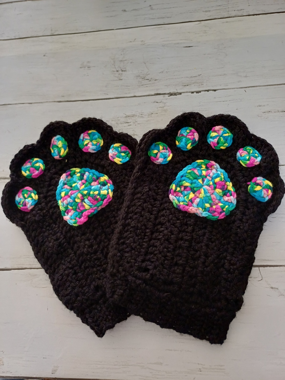 Fingerless Paw Gloves 2