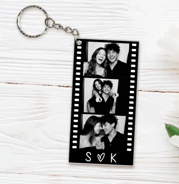Photo strip Keyring - Custom Printed