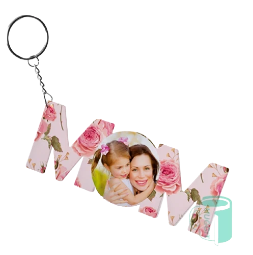 Mom Keyring Custom Printed 2