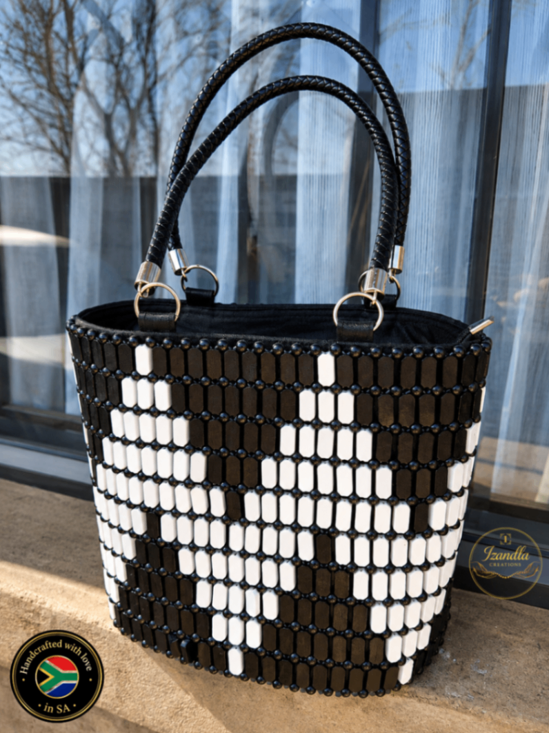 Monochrome Elegance Tote Bag